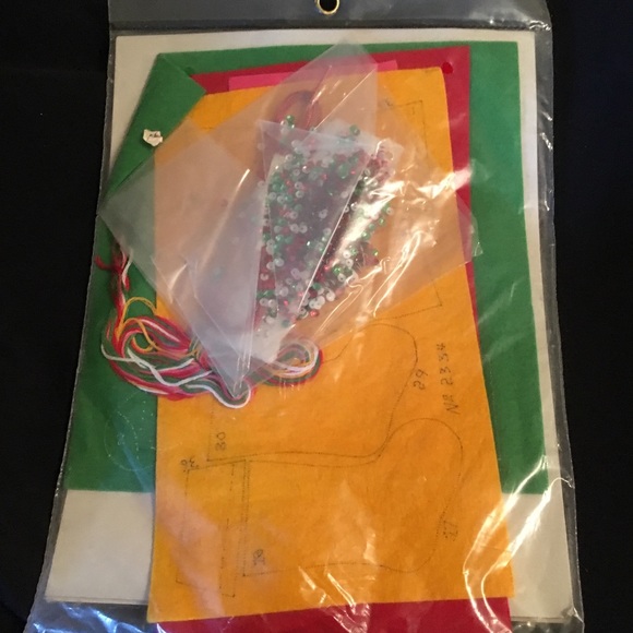 Homemade Holiday Vintage Felt Christmas Ornament Kit Poshmark